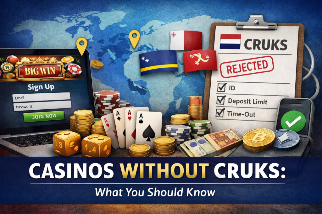 Casino's zonder CRUKS Vrijheid in Spellen